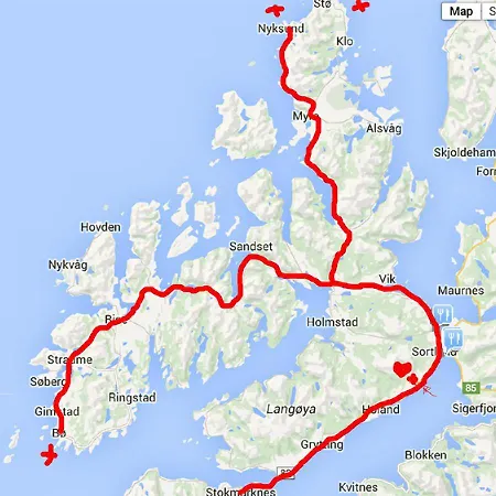 Bo Huset Country house Sortland